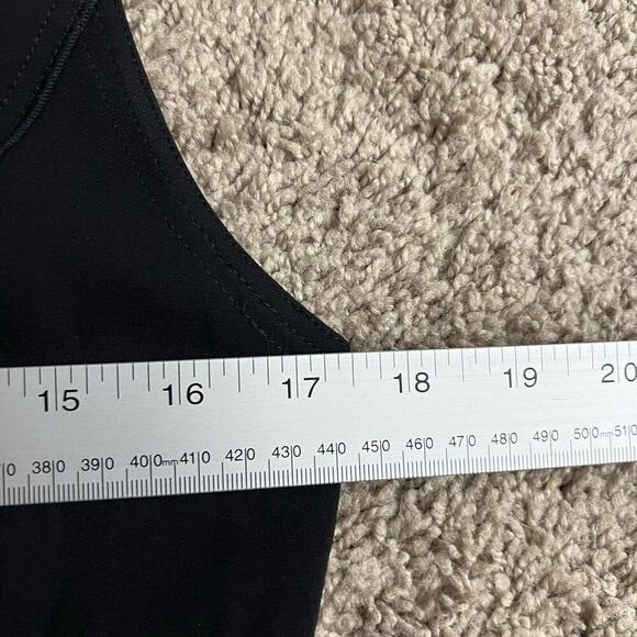 ALC Midi Dress Womens Size 8 Black Bodycon Halter Stretch Party Cocktail Event - Picture 11 of 11